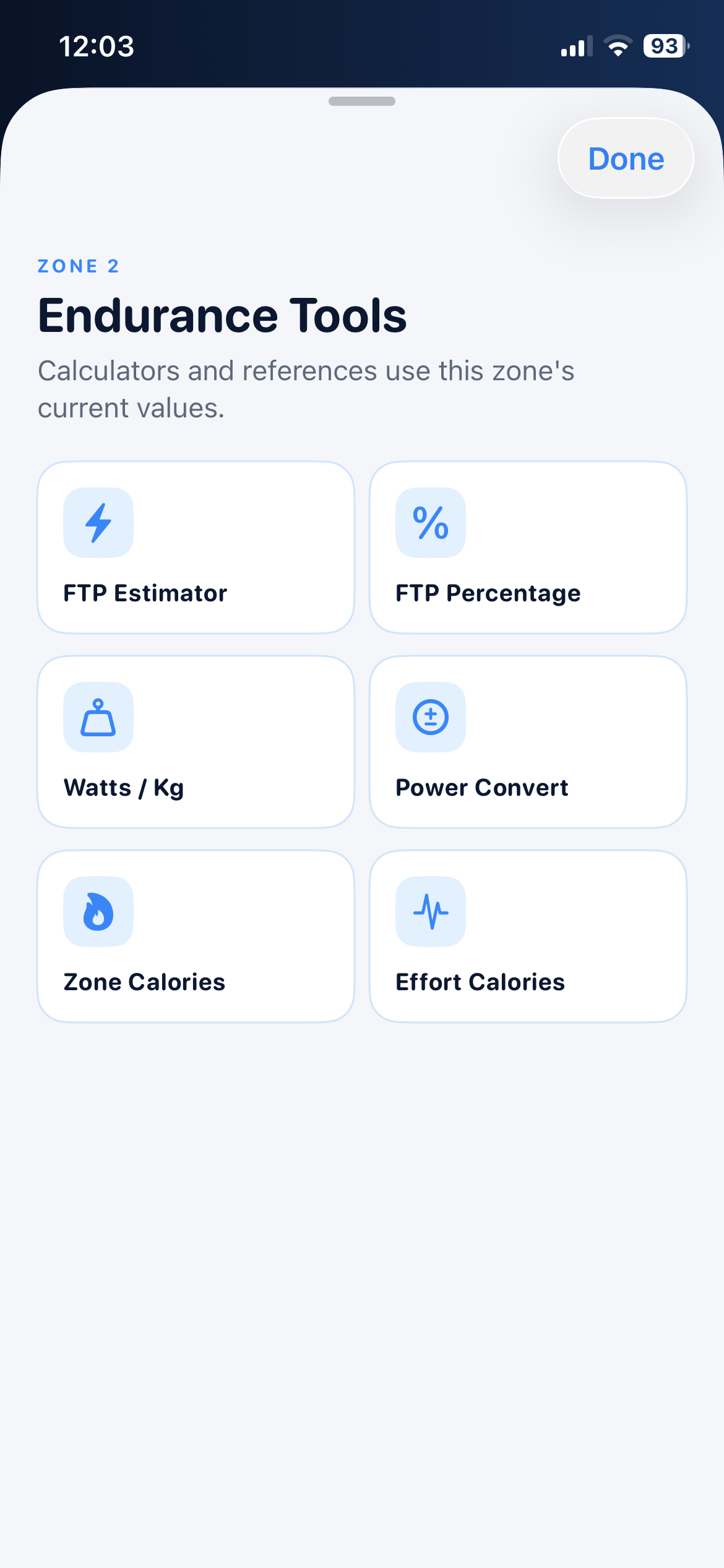 Inside Edge Ride zone tools dashboard